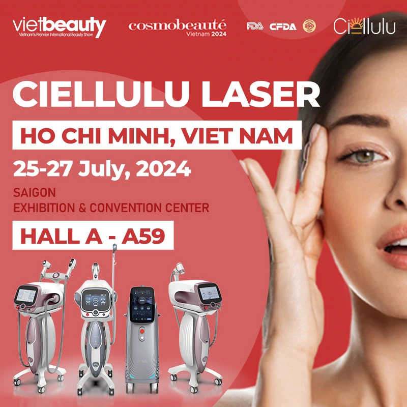 Приглашение на Vietbeauty 2024: присоединяйтесь к Ciellulu Laser на ведущей выставке индустрии красоты во Вьетнаме